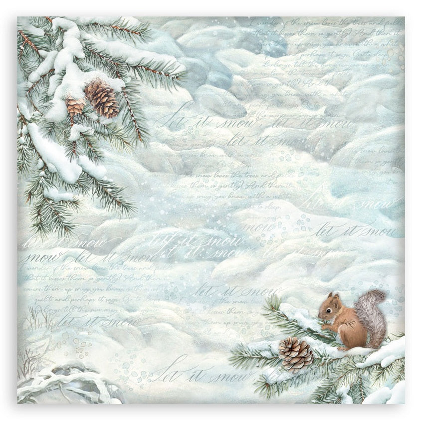 Stamperia THE OWL HOUSE MAXI PAD 12"X12" Scrapbook Paper Pack