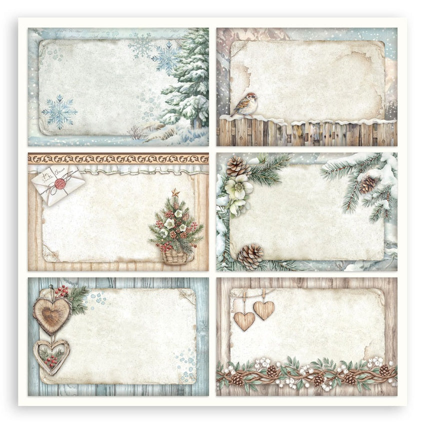 Stamperia THE OWL HOUSE MAXI PAD 12"X12" Scrapbook Paper Pack