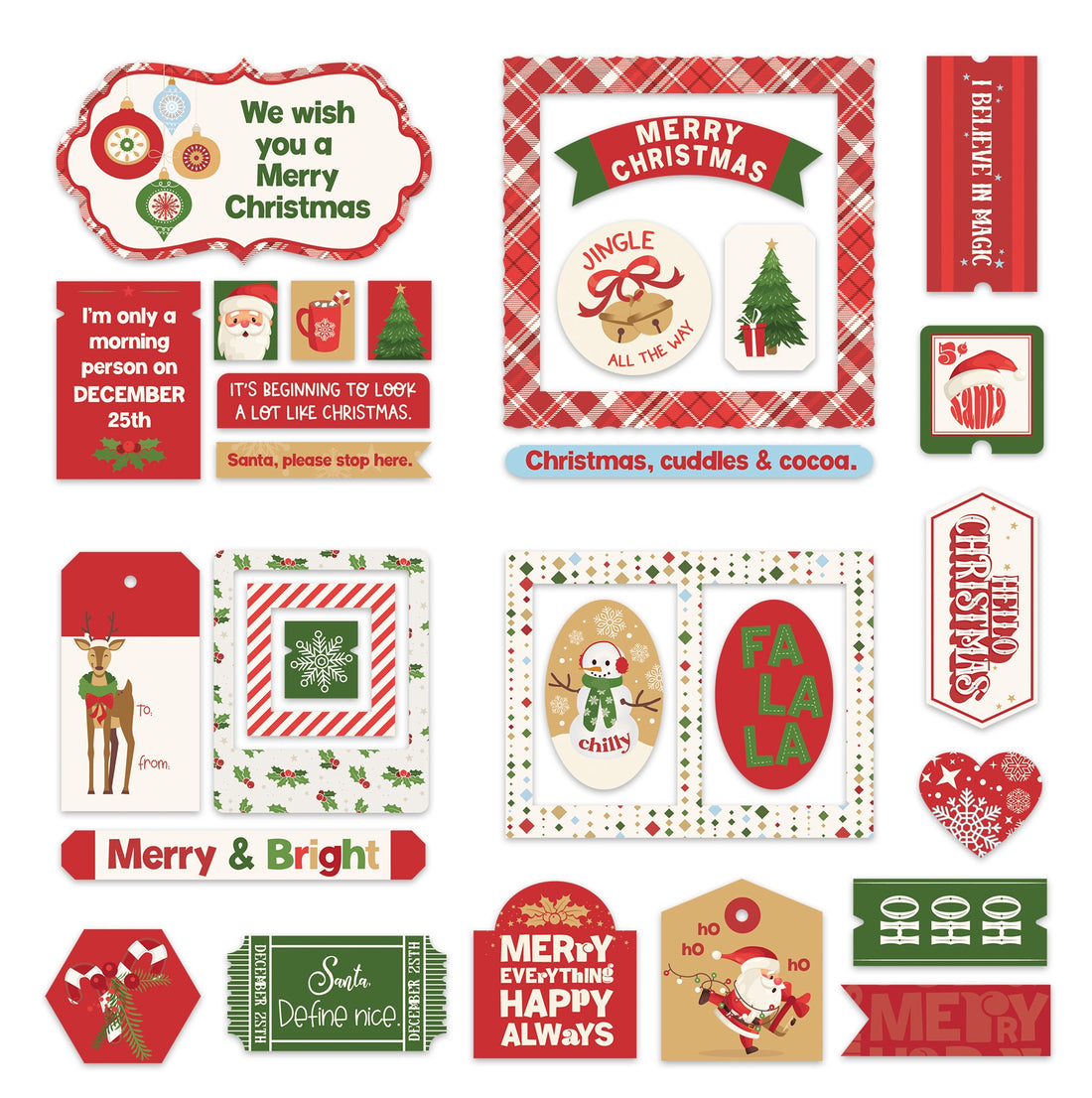 Photoplay ON THE ROOFTOP Cardstock Ephemera 30pc