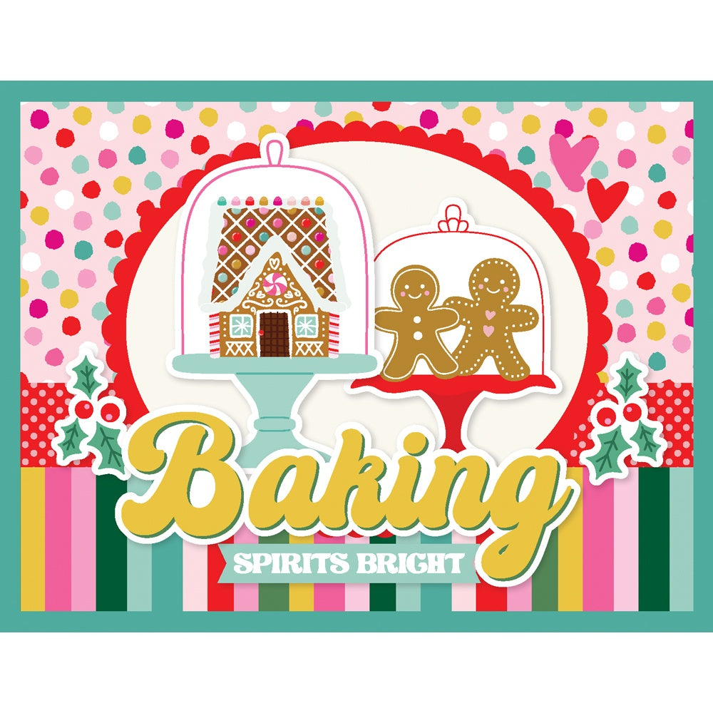 Simple Stories Simple Cards HARD CANDY CHRISTMAS Card Kit