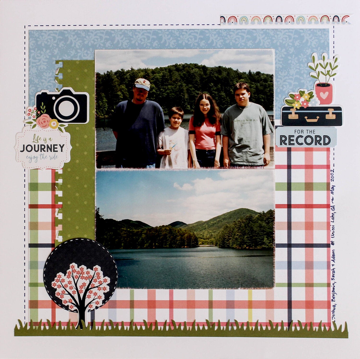 Echo Park DAY IN THE LIFE 2 12"x12" Scrapbook Collection Kit