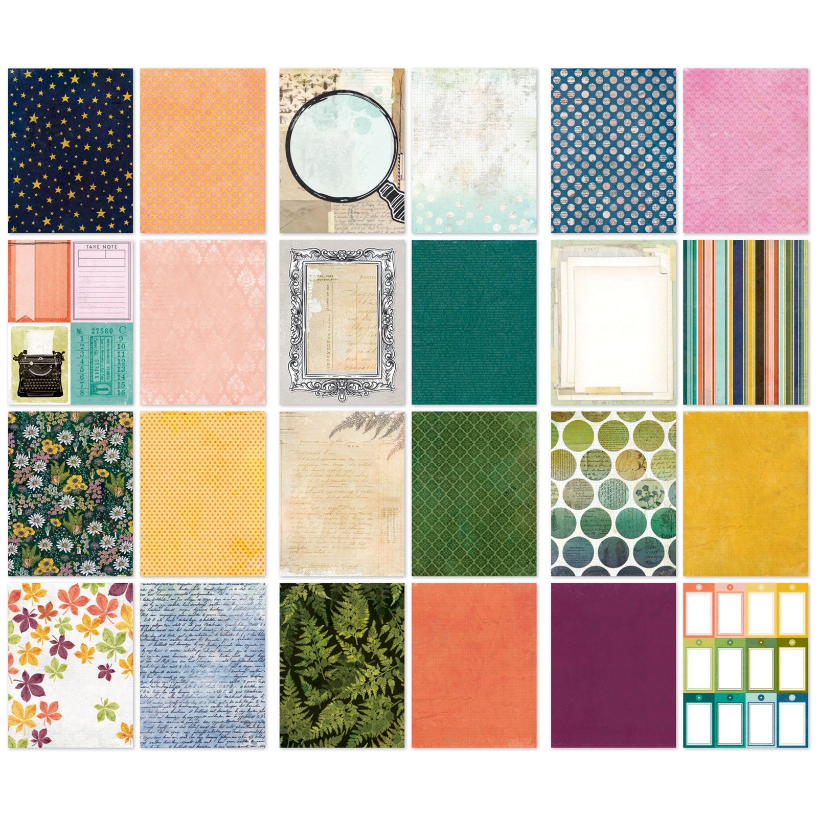 49 and Market Vicki Boutin CURIOSITIES IN WILLOW GROVE 6”X8” Collection Paper Pack