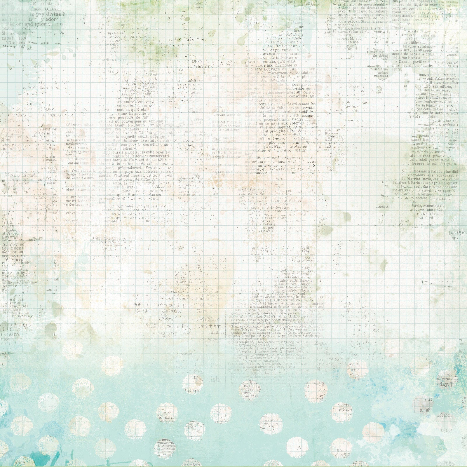 49 and Market Vicki Boutin CURIOSITIES IN WILLOW GROVE 12”X12” Starters Paper 1