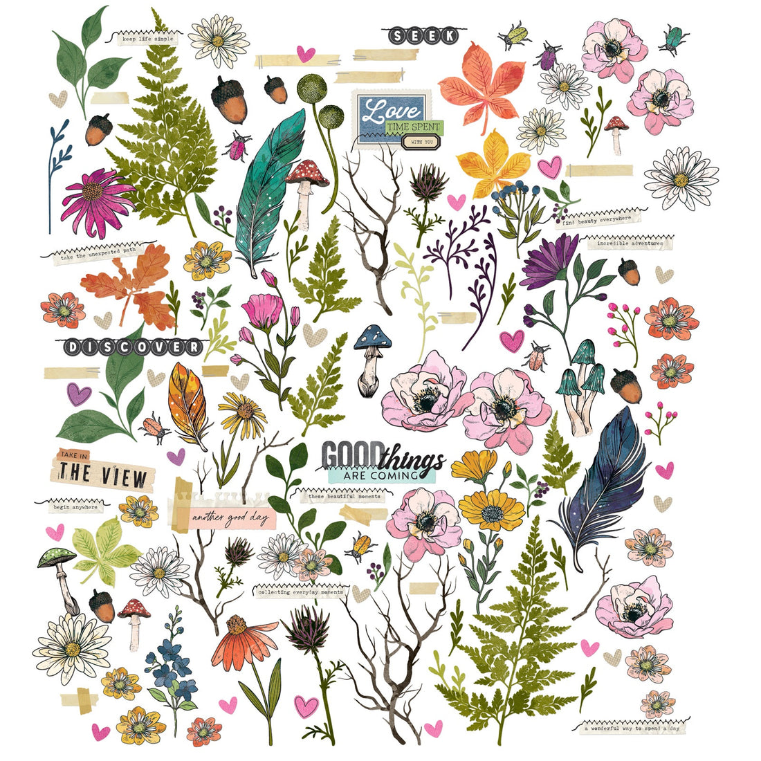 49 and Market Vicki Boutin CURIOSITIES IN WILLOW GROVE Laser Cut Foliage