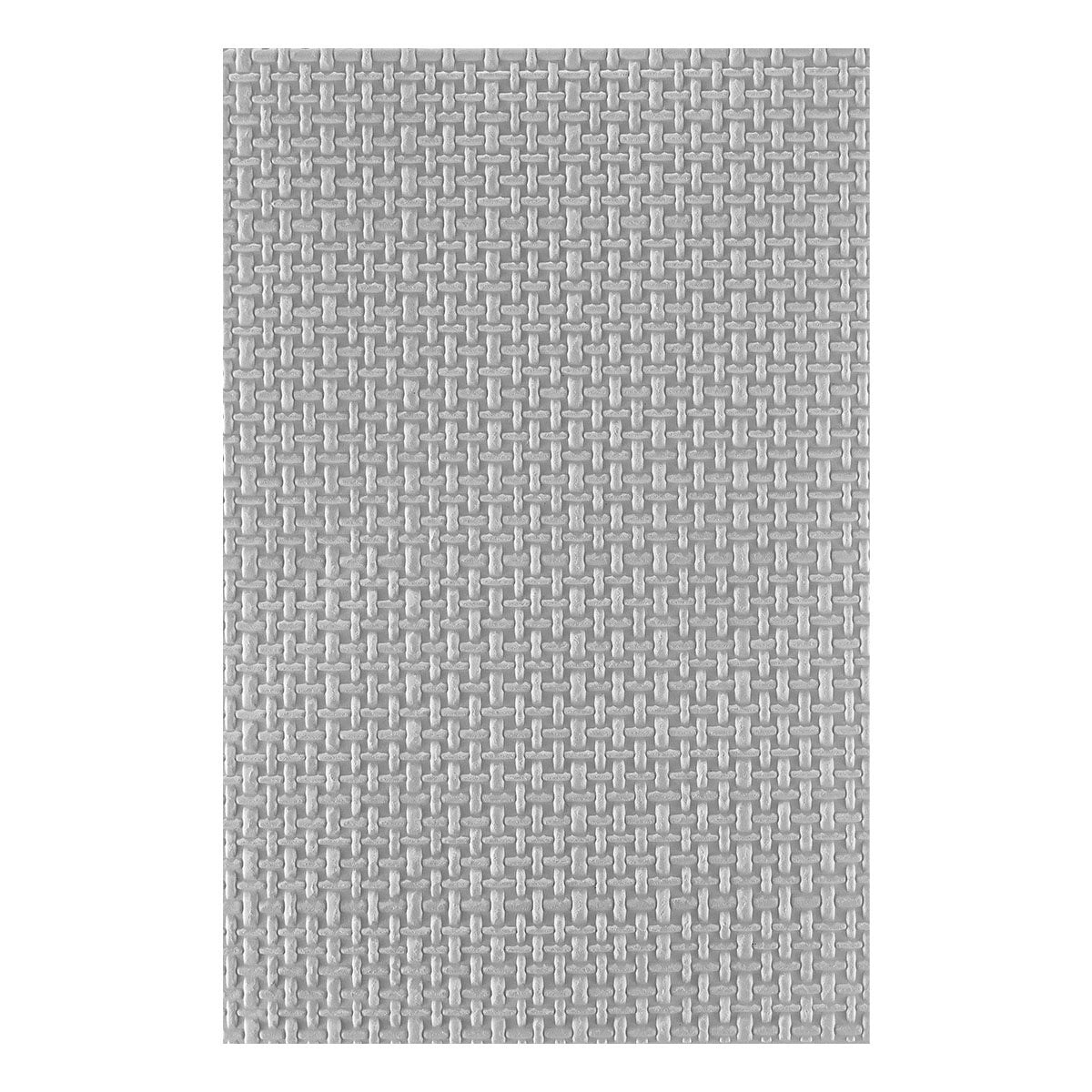 Spellbinders LINEN 3D Embossing Folder 5.5X8.5