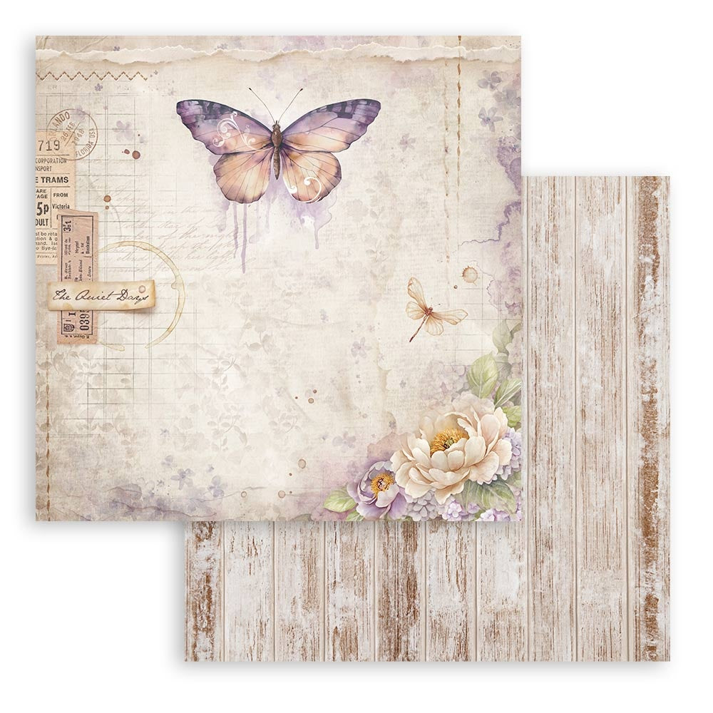 Stamperia QUIET DAYS 12"X12" Scrapbook Paper Pack