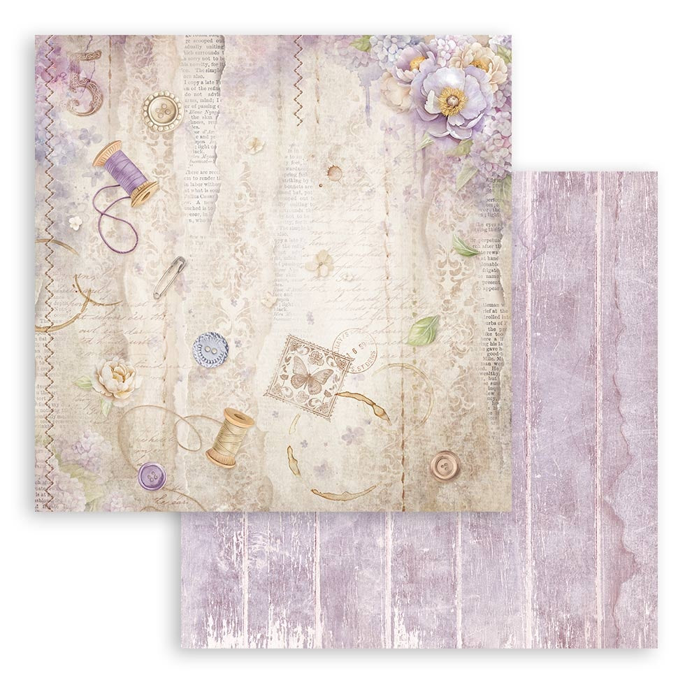 Stamperia QUIET DAYS 12"X12" Scrapbook Paper Pack