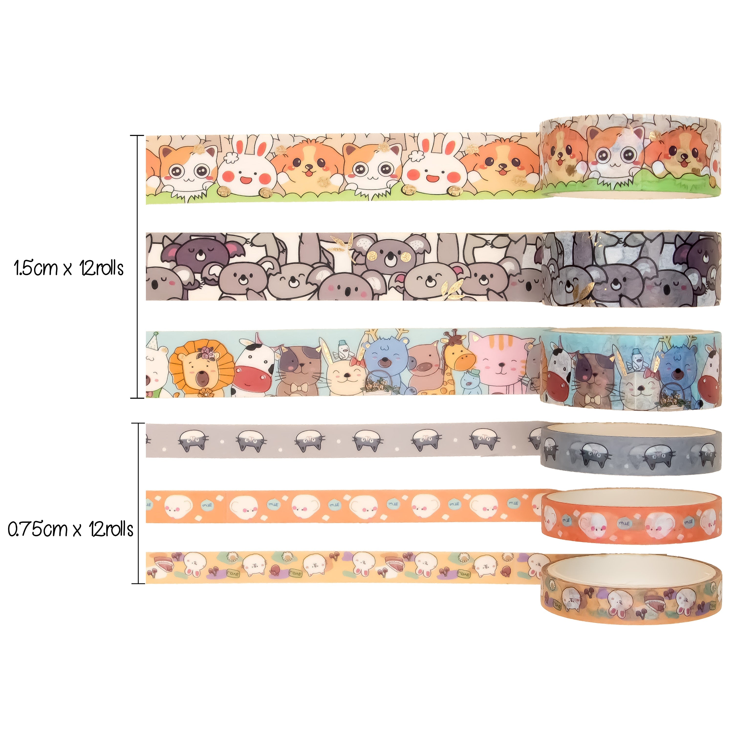 IeeBee WASHI TAPE 1yd By The Roll