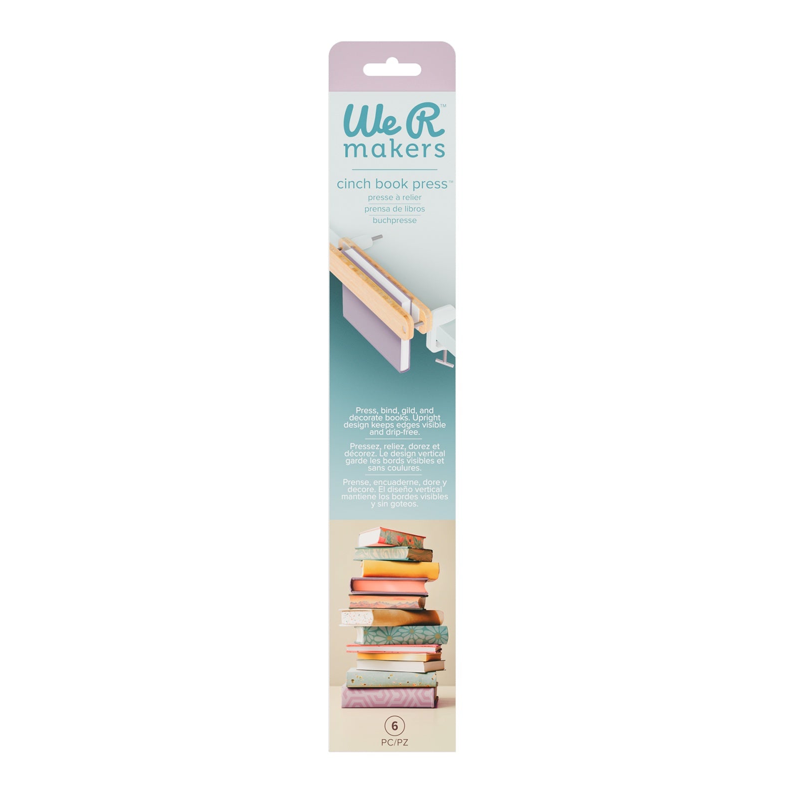 We R Makers CINCH Book Press 6pc