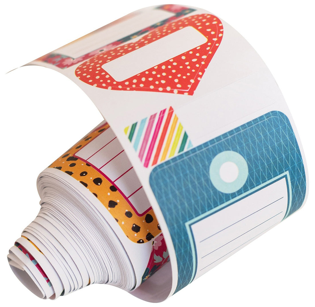 Amy Tangerine BRAVE & BOLD Sticker Roll 5yd