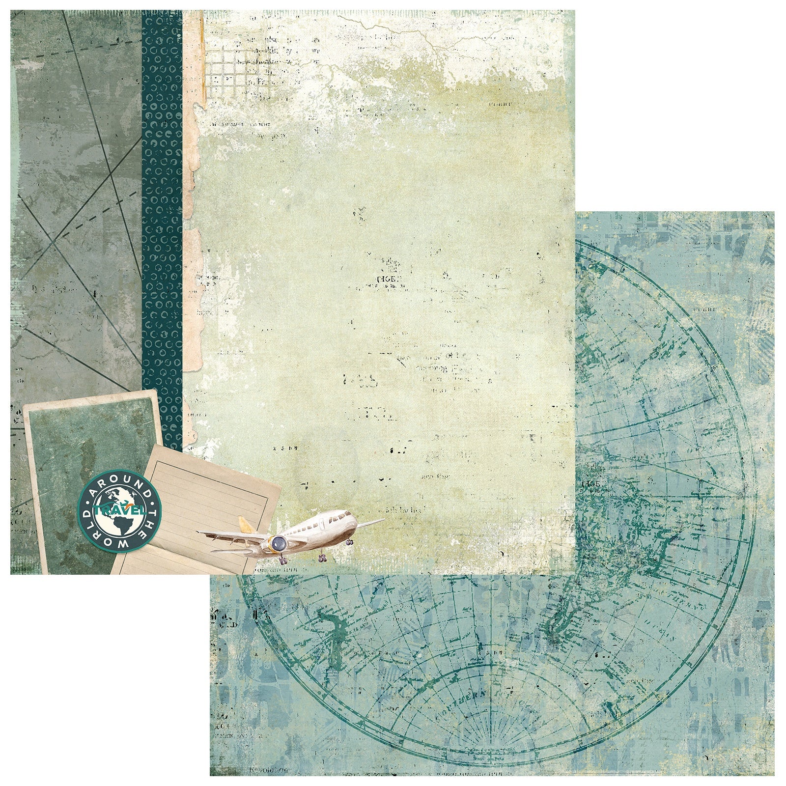 49 and Market TRAVEL DIARIES 12”X12” Collection Pack