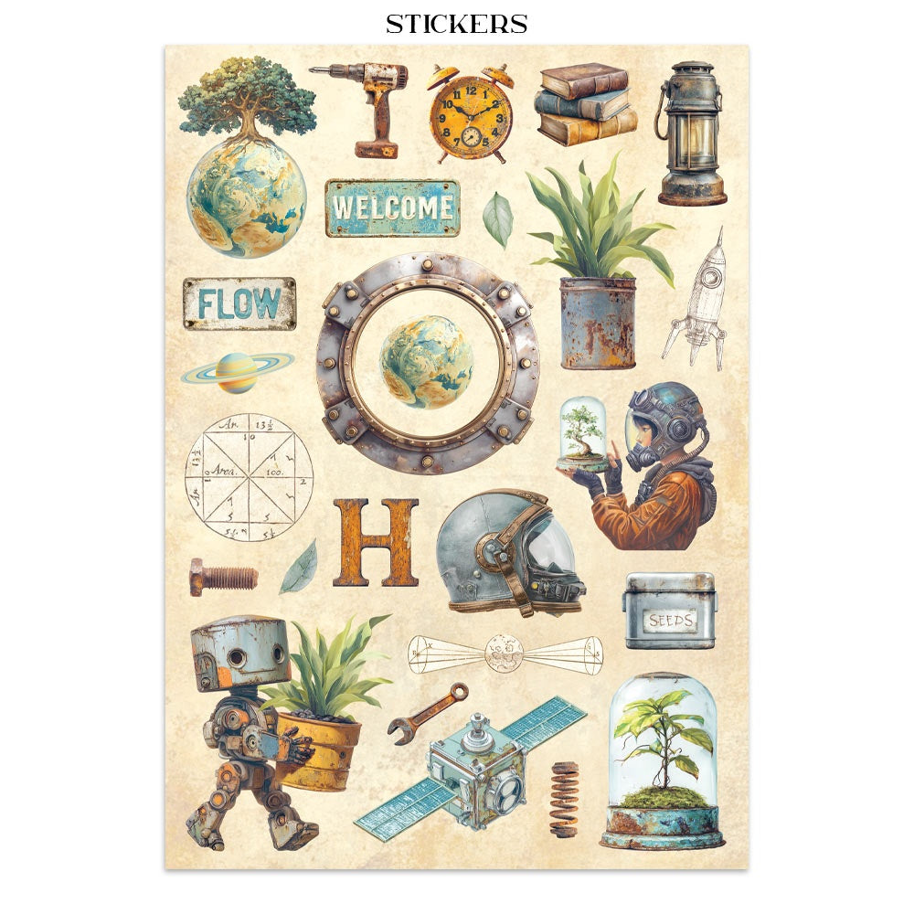 Stamperia A NEW BEGINNING Junk Journal Pack