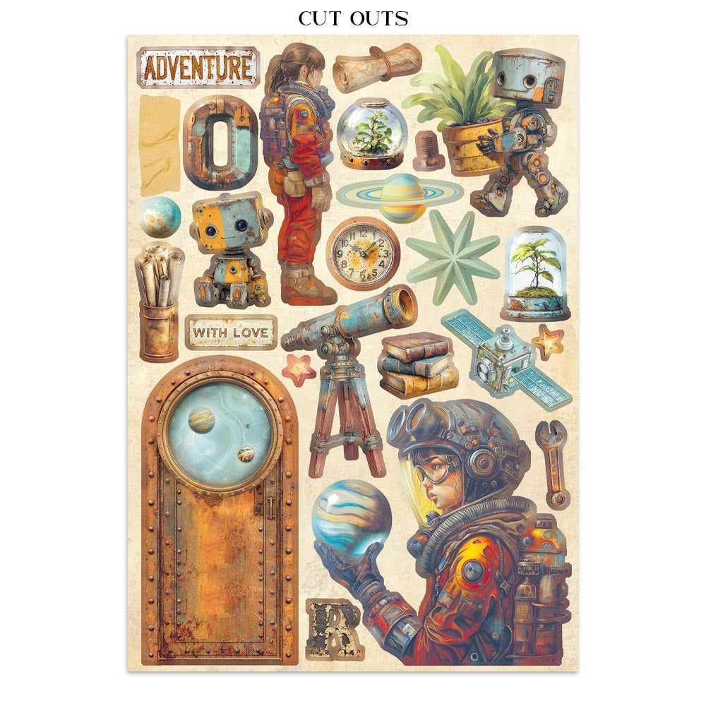 Stamperia A NEW BEGINNING Junk Journal Pack