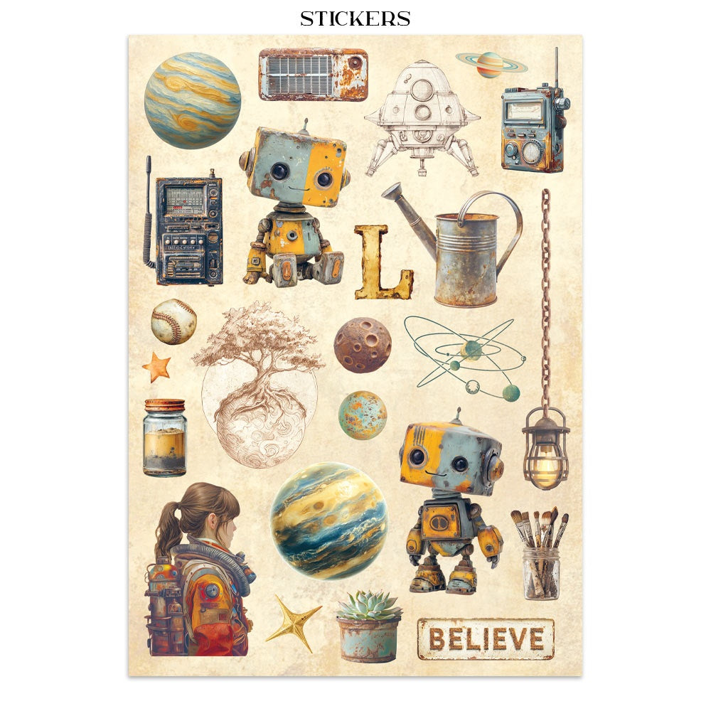 Stamperia A NEW BEGINNING Junk Journal Pack