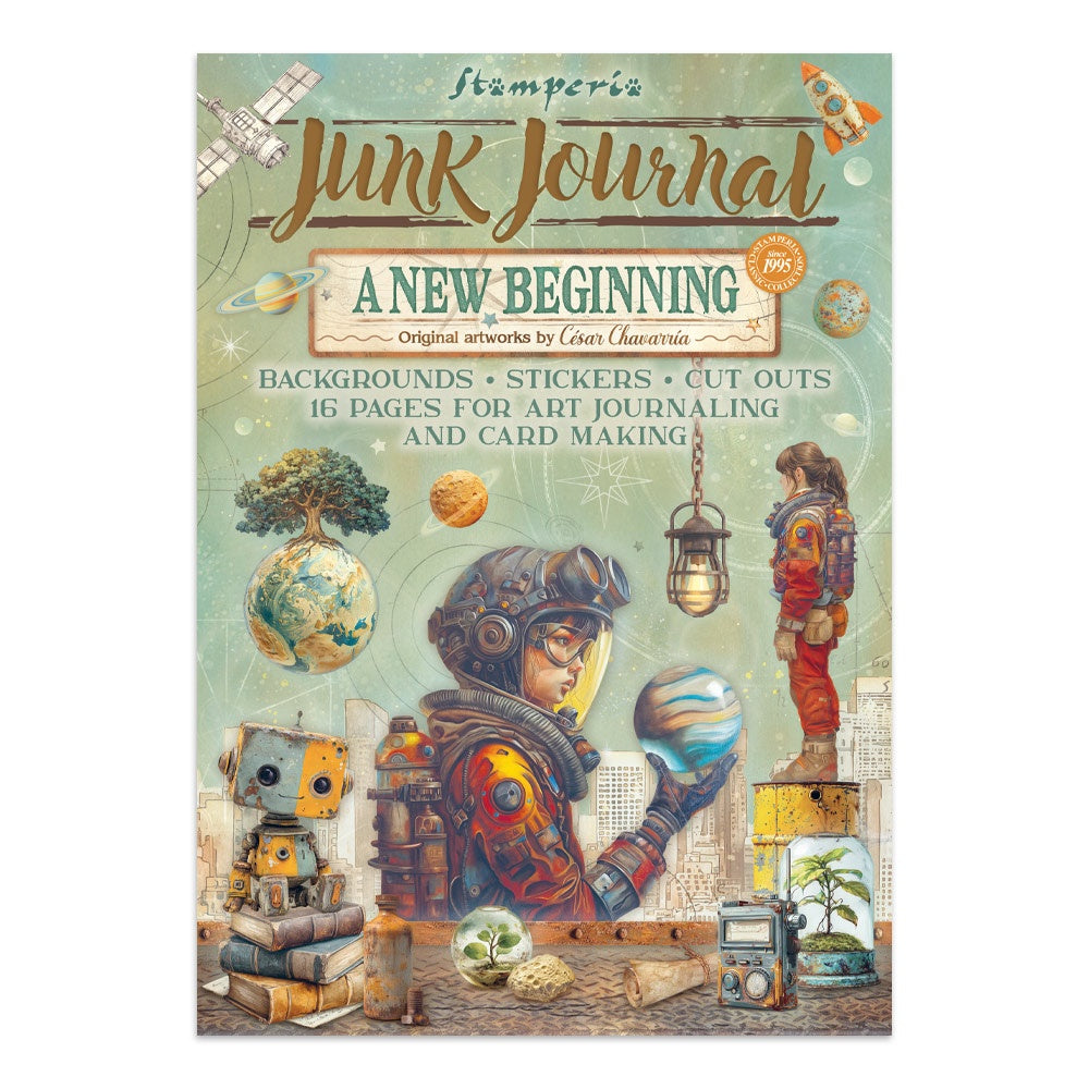 Stamperia A NEW BEGINNING Junk Journal Pack