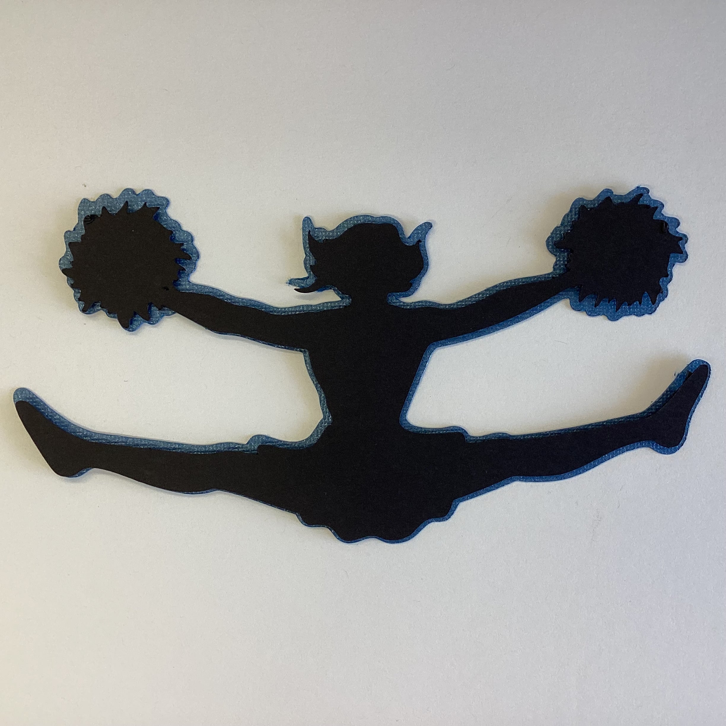 CHEERLEADER Scrapbook Die Cut Embellishment