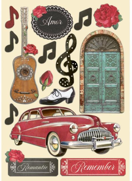 Stamperia Wooden Shapes 15pc