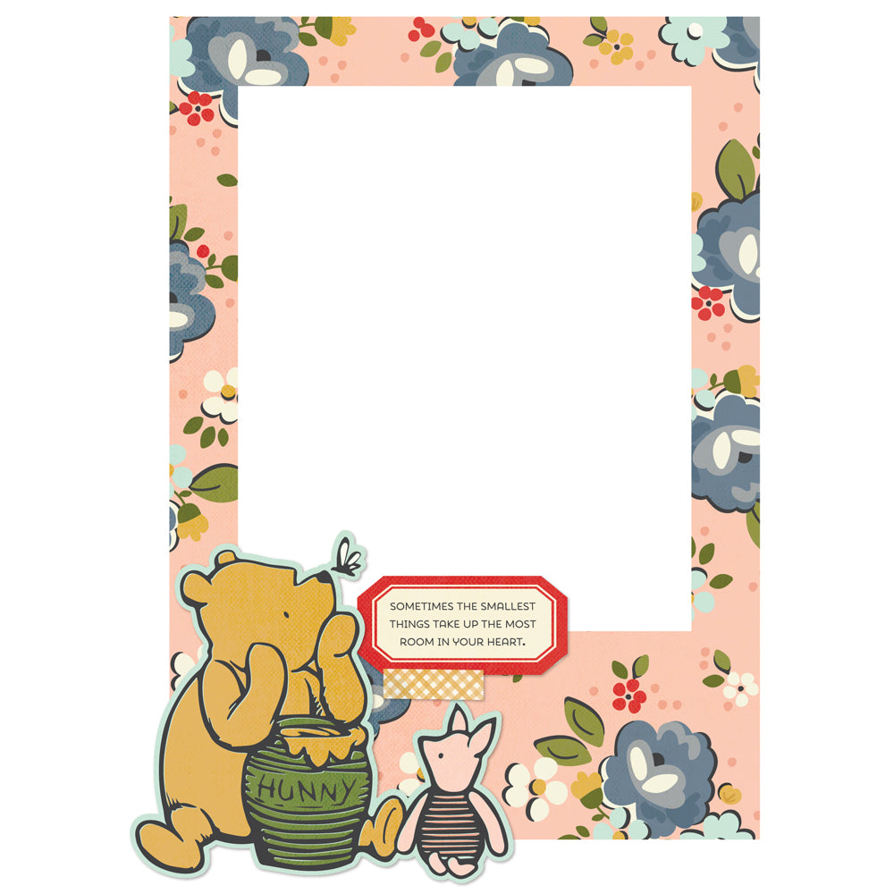 Simple Stories SAY CHEESE CLASSIC POOH Chipboard Frames 6pc