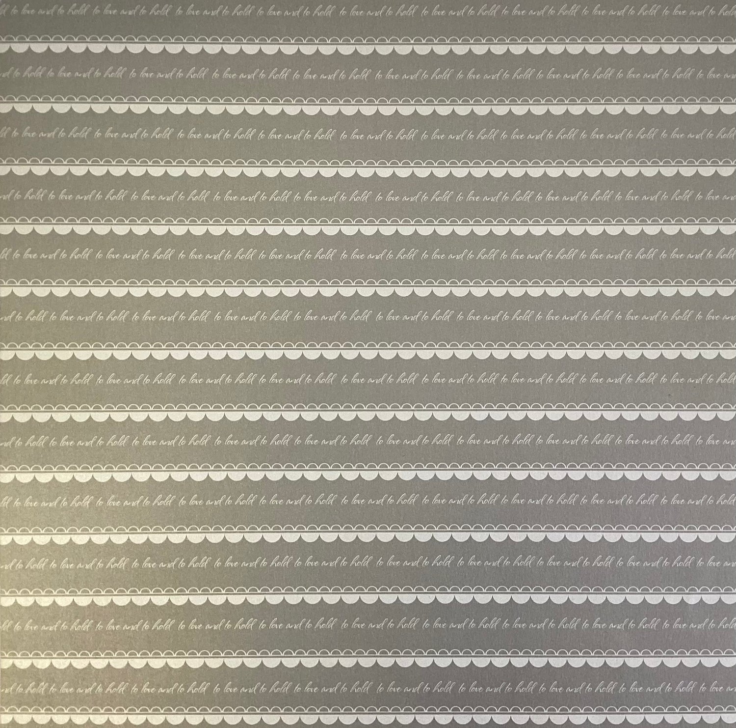 Bella! SHIMMER WEDDING 12X12 Scrapbook Paper