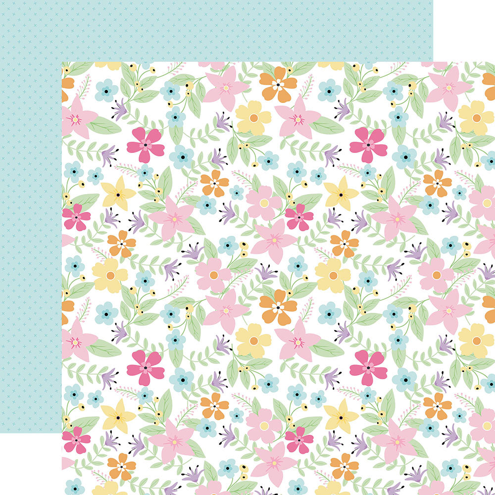 Echo Park EASTER BASKET 12”X12” Scrapbook Paper