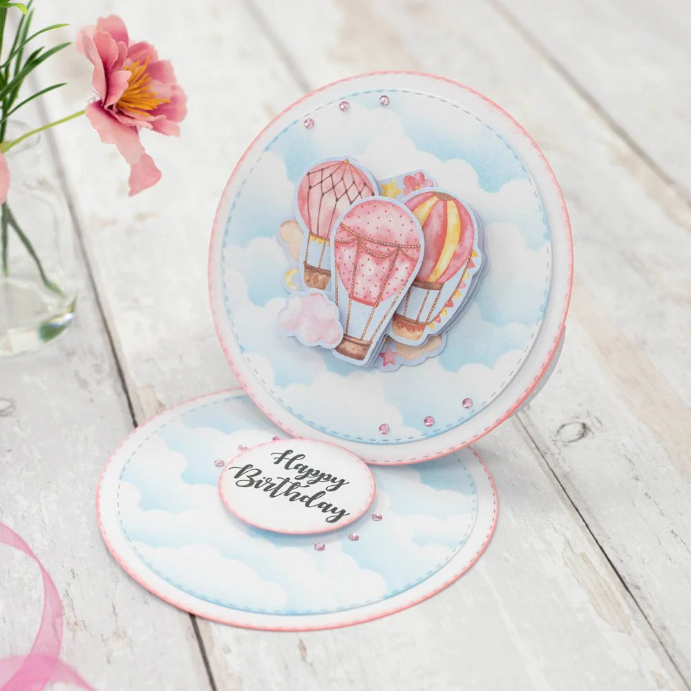 Crafters Companion EVERYDAY CELEBRATIONS 9”X12” Die-Cut 3D Topper Pad