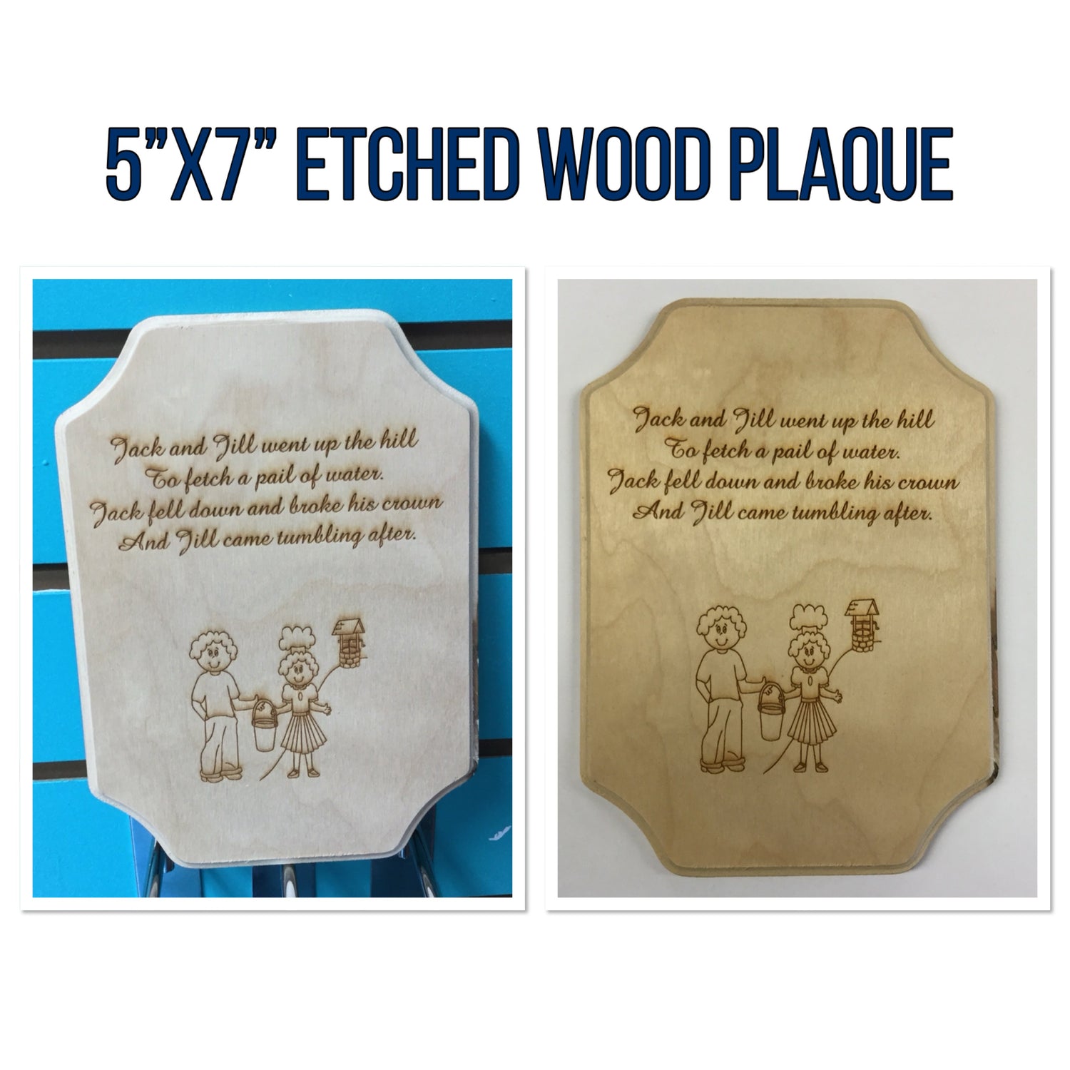 ETCHED WOOD PLAQUE Wall Art Sign Home Decor