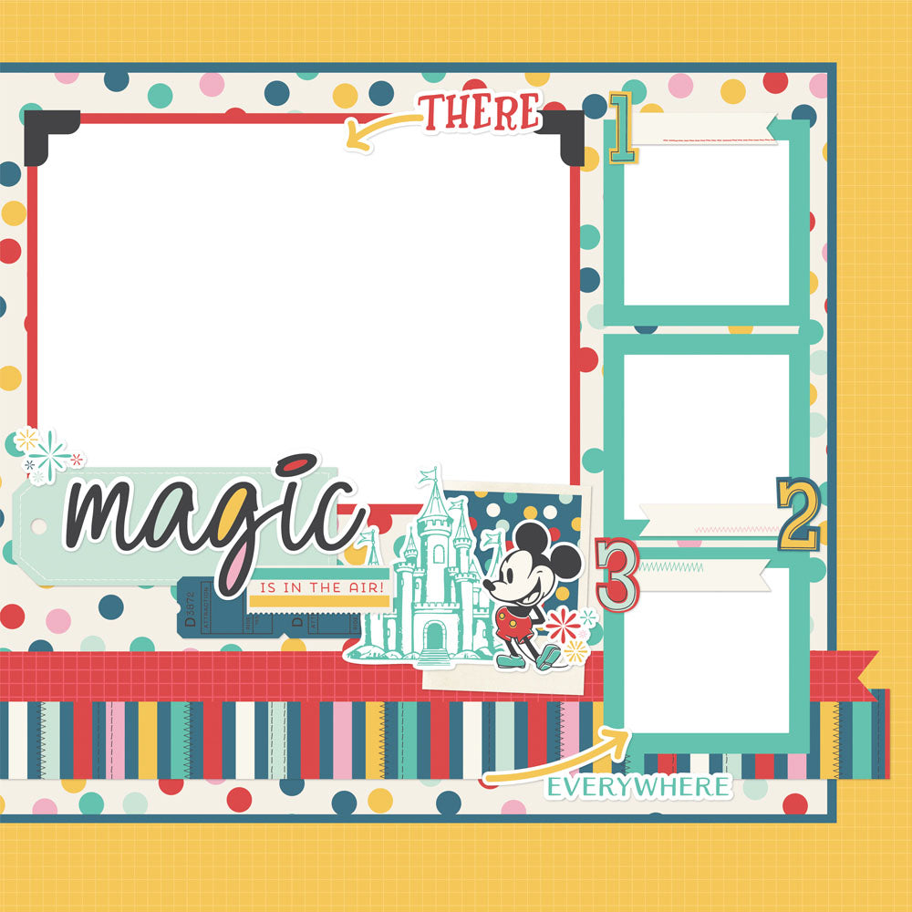Simple Stories Simple Pages SAY CHEESE HAPPIEST PLACE Page Kit