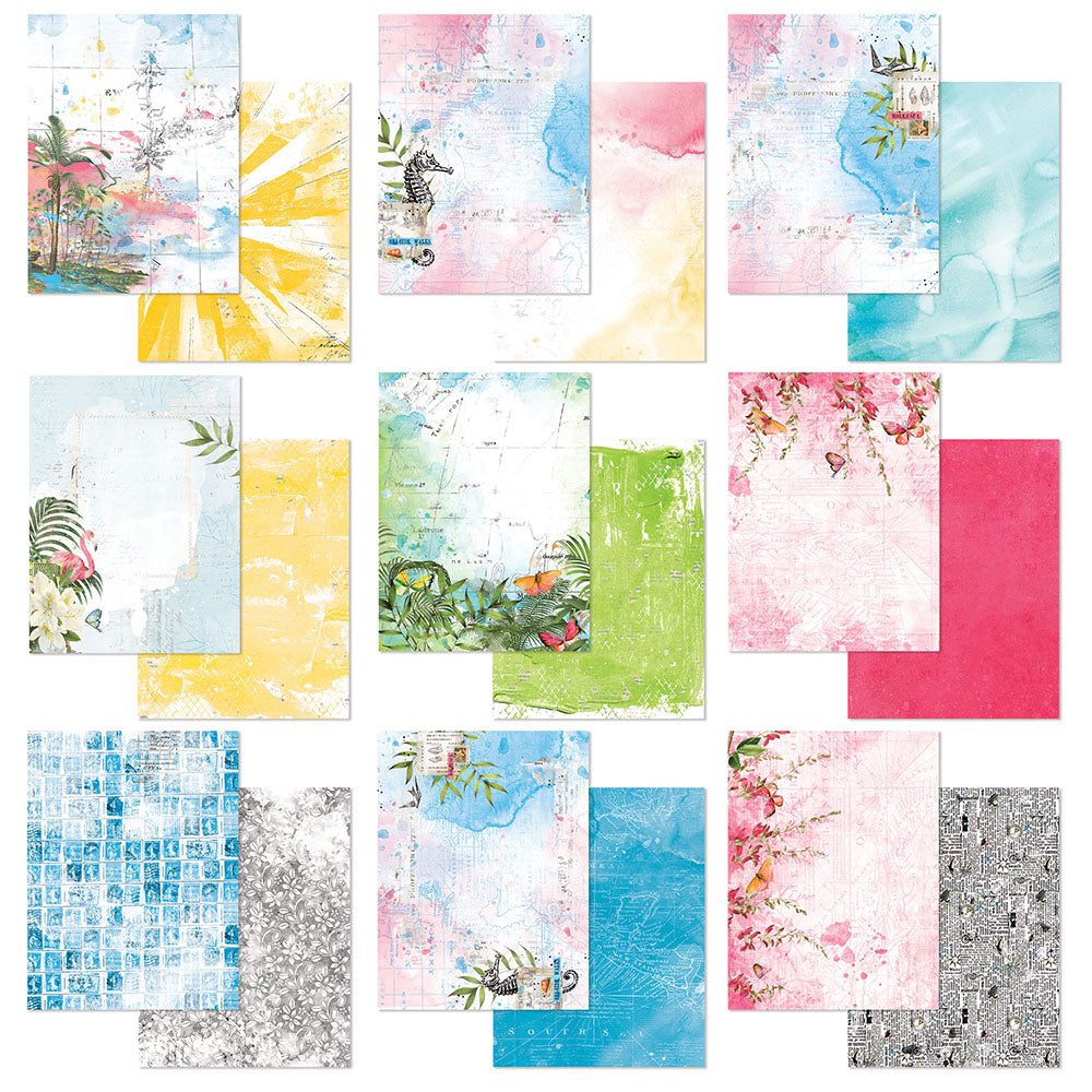 49 and Market Vintage Artistry SUNBURST 6”X8” COLLECTION PACK @Scrapbooksrus