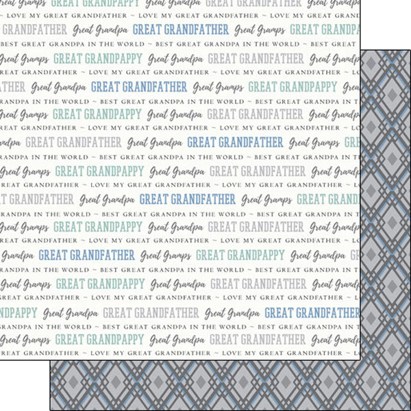 FAMILY PRIDE DS 12"X12" Scrapbook Paper