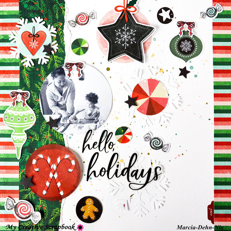 Vicki Boutin WRAPPED IN RIBBONS 12”X12” Paper Pad 48 Sheets