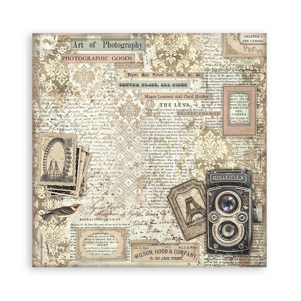 Stamperia BROCANTE ANTIQUES 12"X12" Maxi Paper Pad