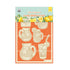 P13 Fresh Lemonade LEMON JARS GLASSES Light Chipboard Embellishments Set45
