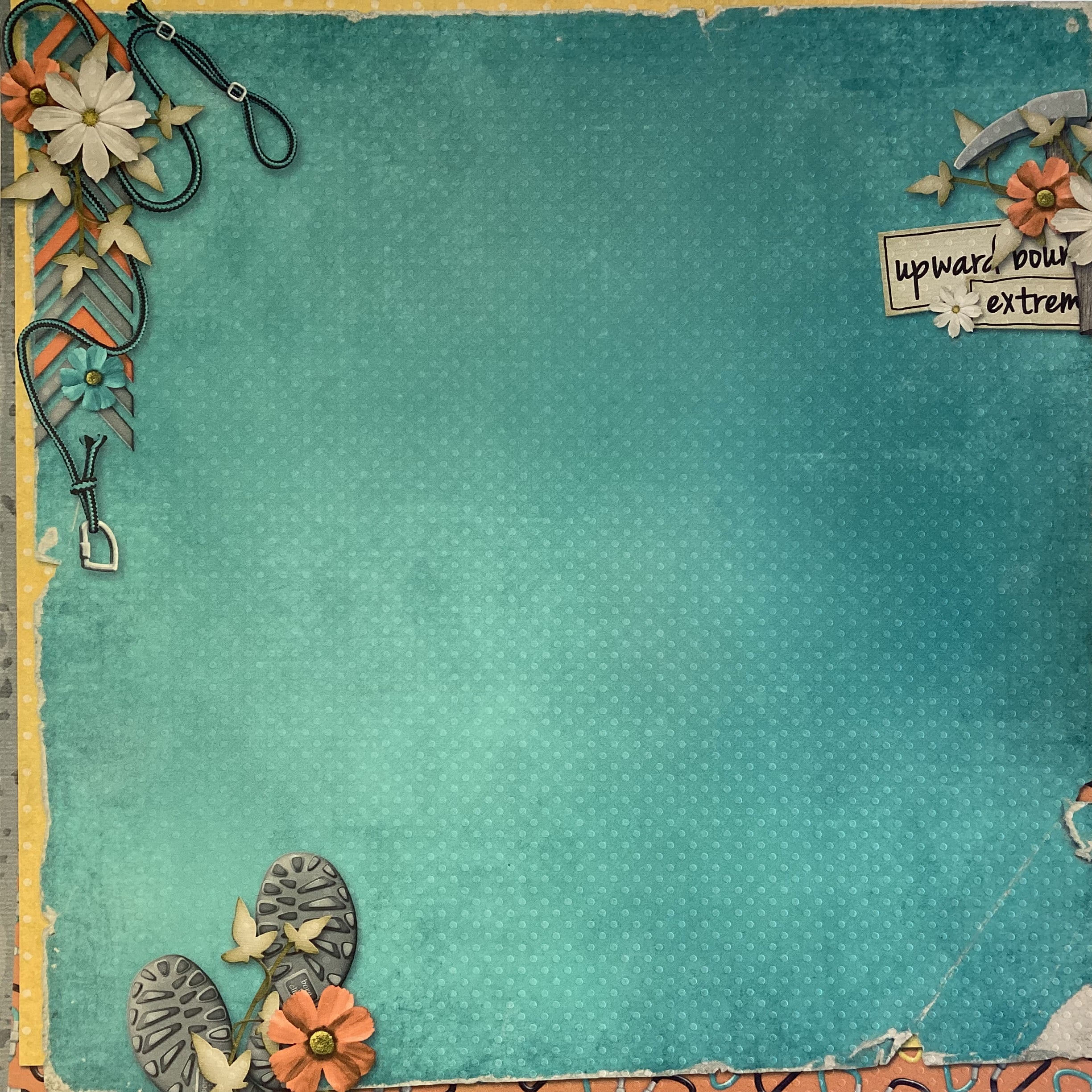 Scrapbooksrus ROCK CLIMBING Paper Pack 4pc