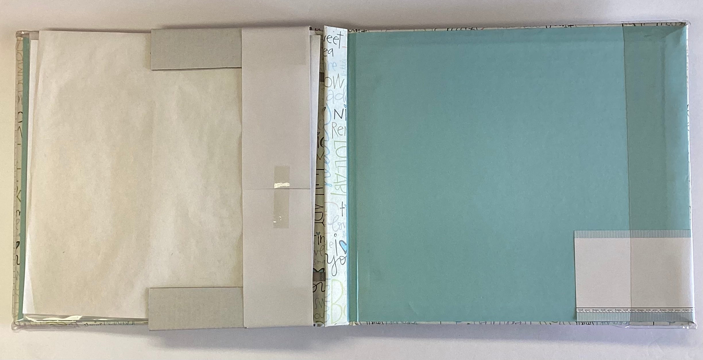 Heidi Grace BABY 8”X8” Scrapbook Album