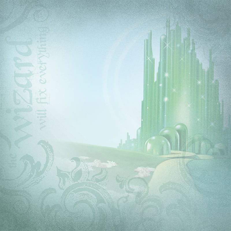 Paper House The Wizard Of Oz ENJOY THE JOURNEY 12"X12" Scrapbook Paper Pack