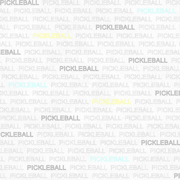 Scrapbook Customs PICKLEBALL 12”X12” Paper Pack 6pc