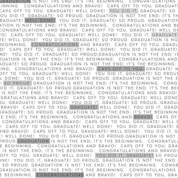 Scrapbook Customs CONGRATULATIONS GRADUATE 12”X12” Paper Pack 12pc