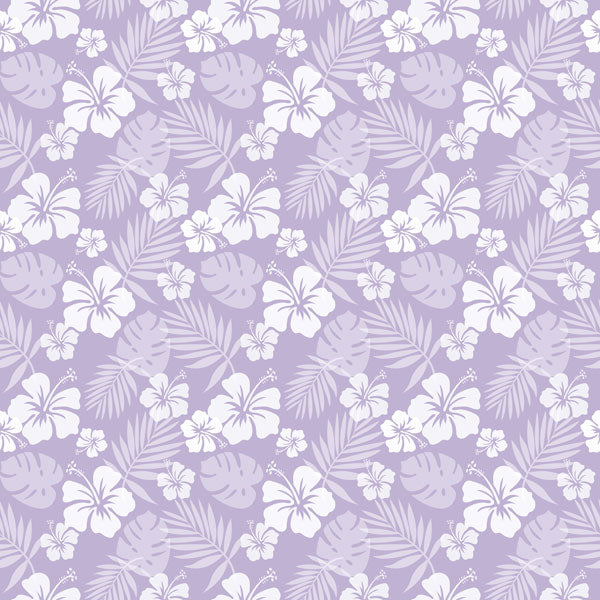 HIBISCUS Tropical Floral 12”X12” Paper Pack Scrapbook Customs
