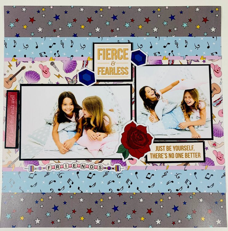 Reminisce TAYLOR FOREVER 12"X12" Scrapbook Kit 9pc