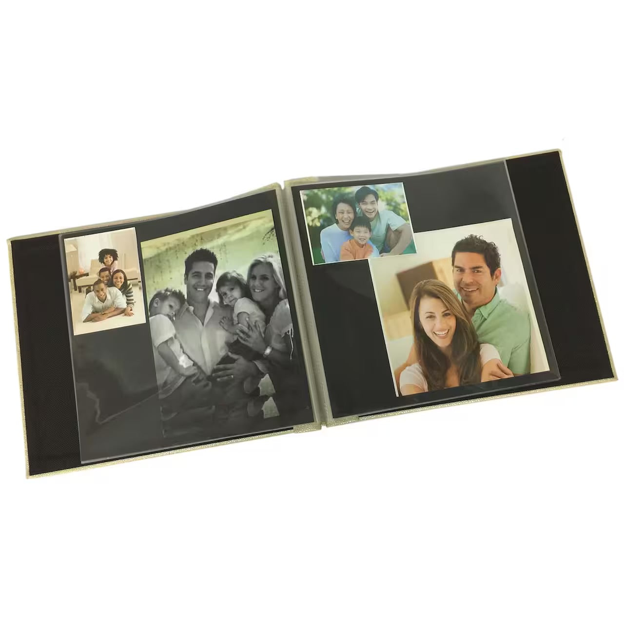 Postbound Album DIVA PLATINUM Frame 8"X8" Scrapbook Memory Book