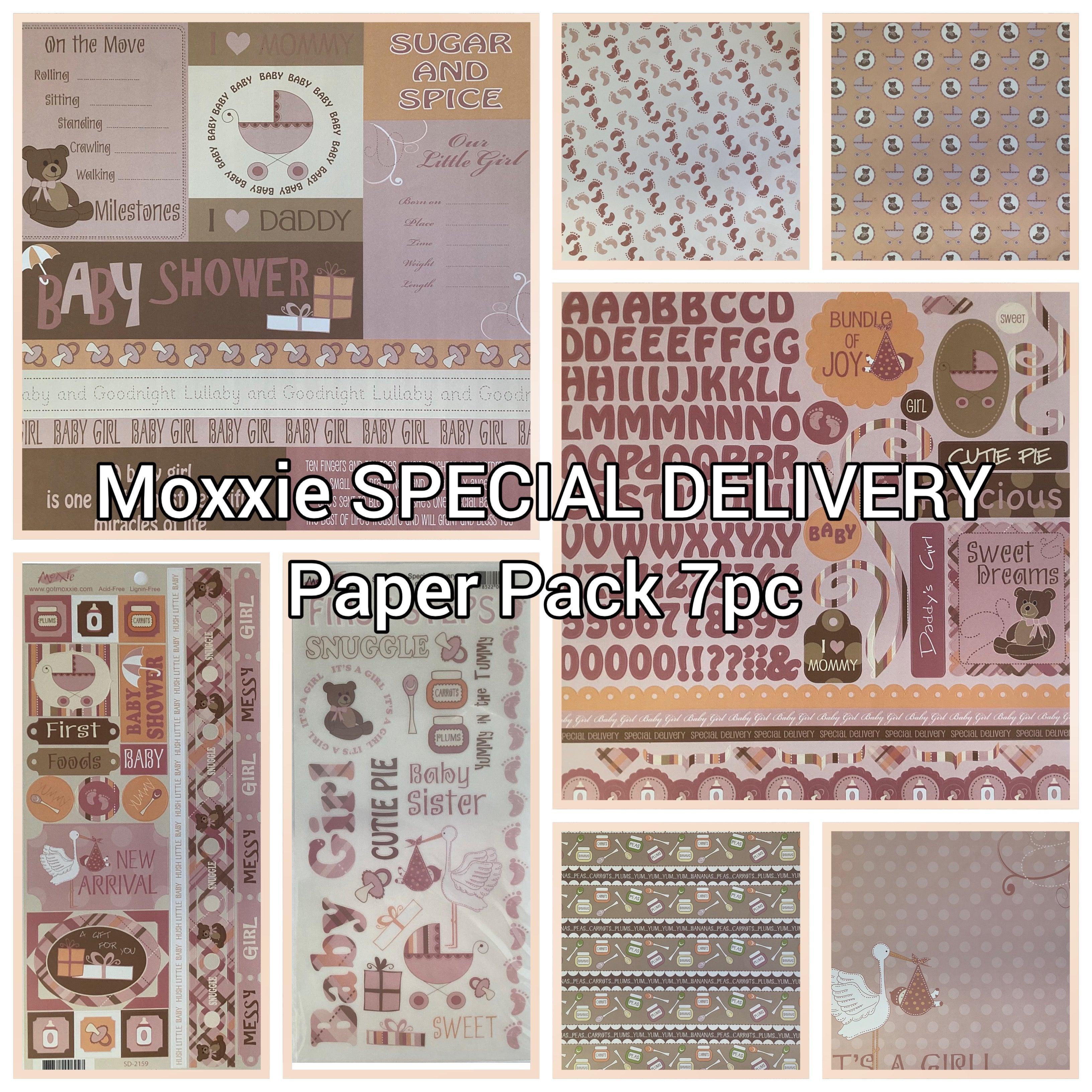 Moxxie SPECIAL DELIVERY Paper Pack 7pc