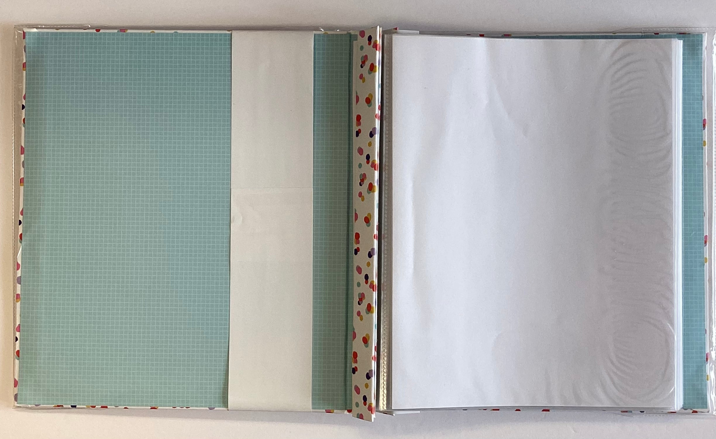 Postbound Album 8.5"X11” MAKE LIFE A PARTY Scrapbook Memory Album