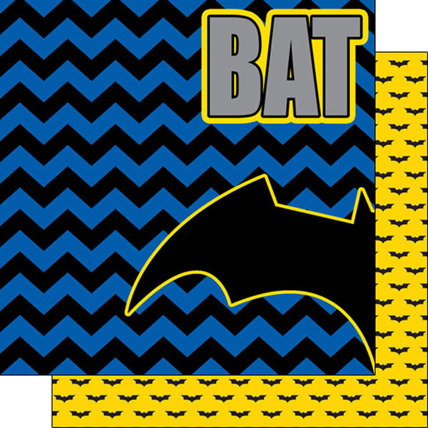 Superhero BAT KID 12”X12” Scrapbook Kit