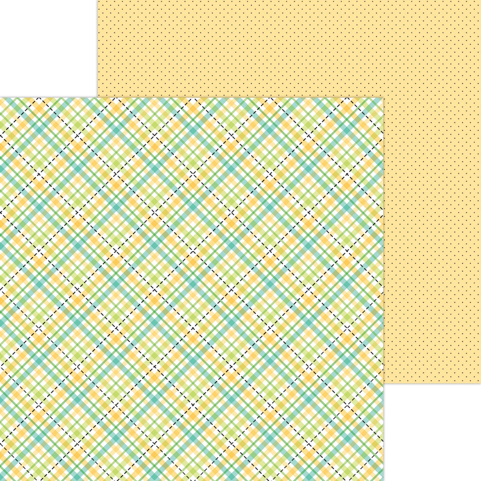 Doodlebug BEE HAPPY 12X12 Paper Pack 13pc