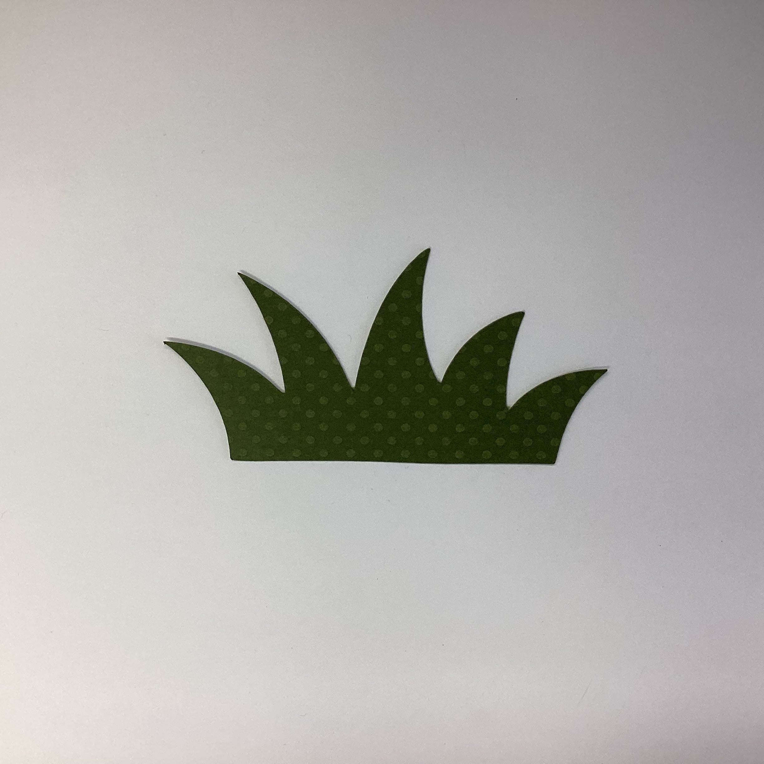 GRASS BORDER Diecut Scrapbook Embellishment