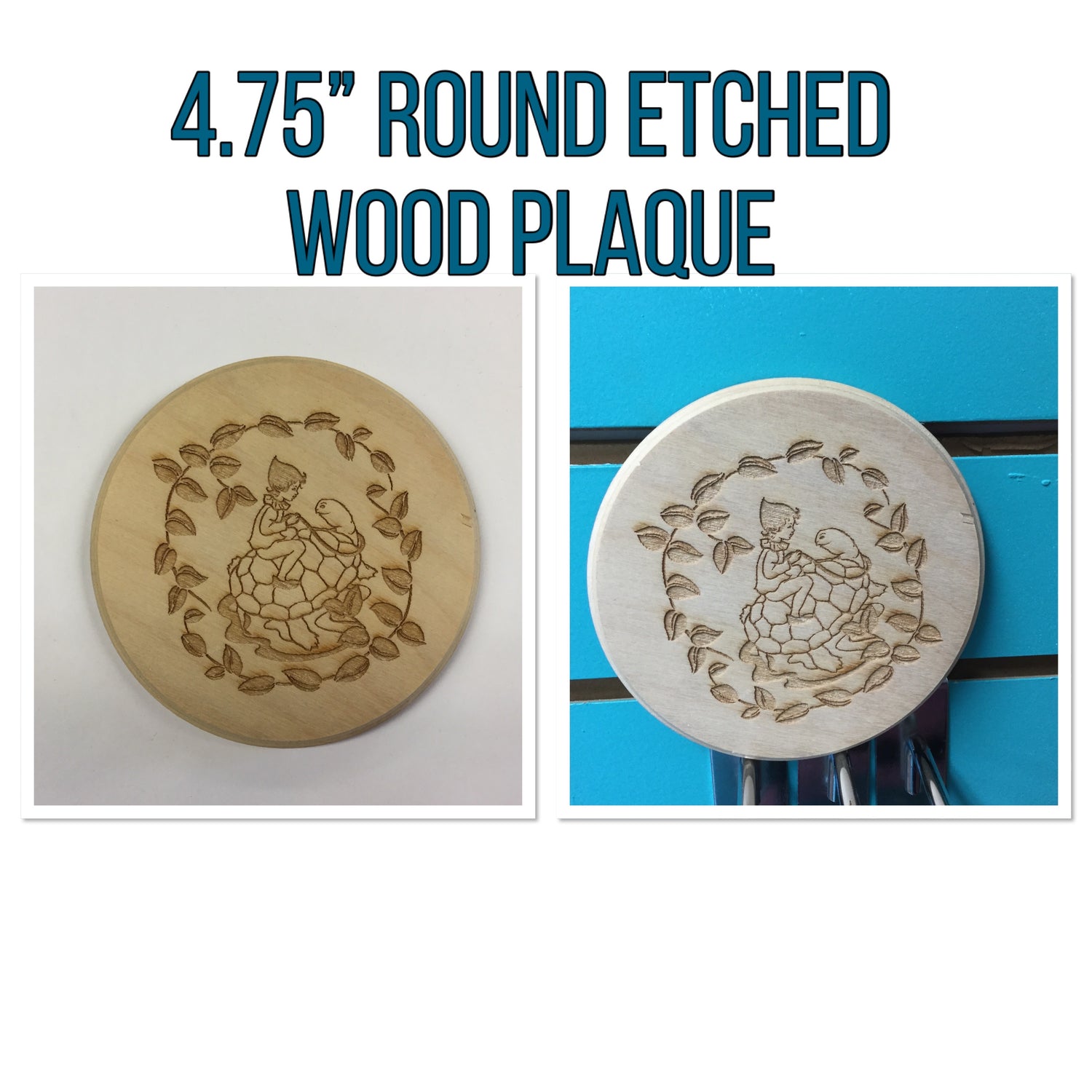 ETCHED WOOD PLAQUE Wall Art Sign Home Decor