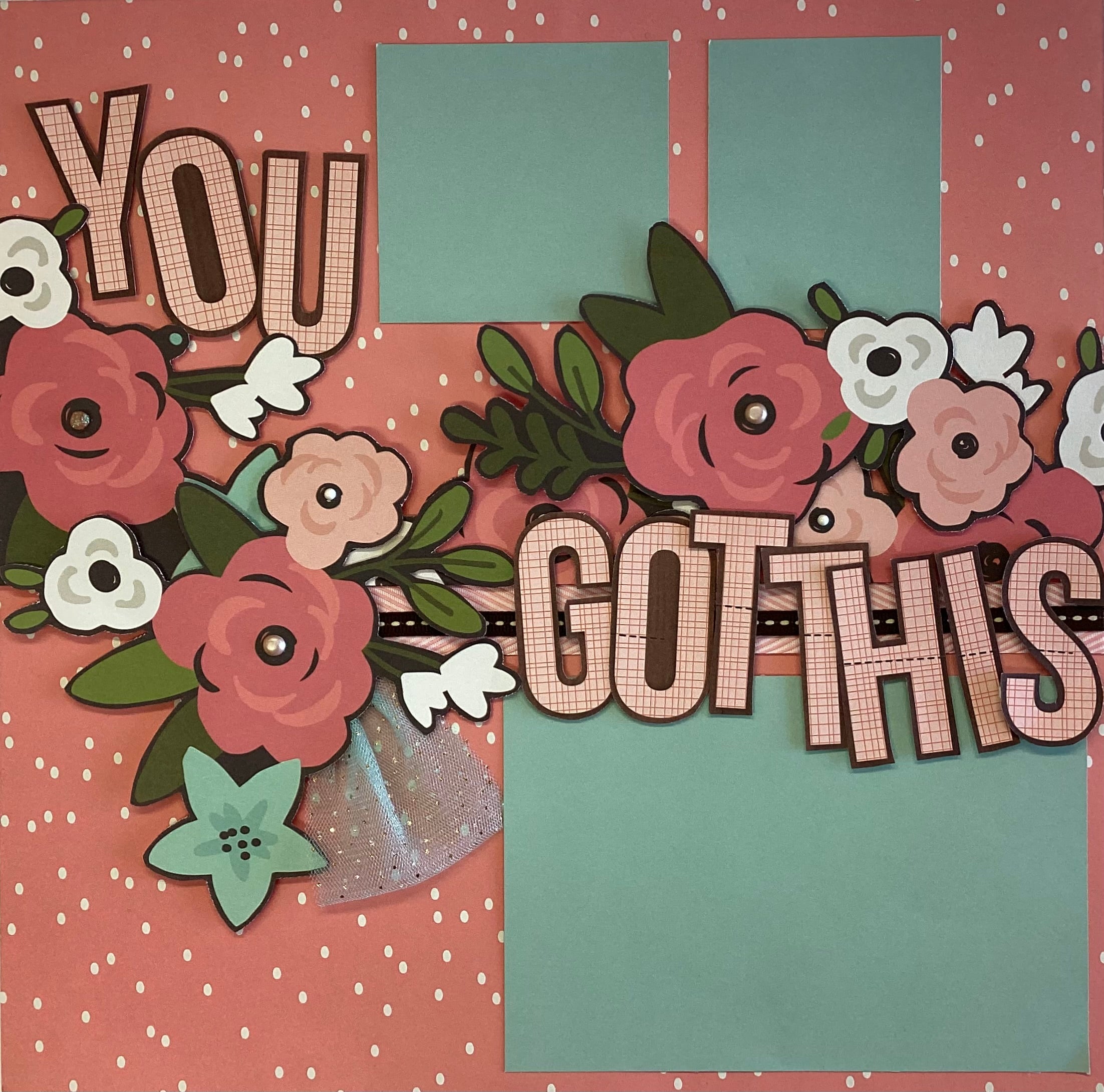 Simple Stories Bloom TODAY’S THE DAY 12x12” Scrapbook Paper