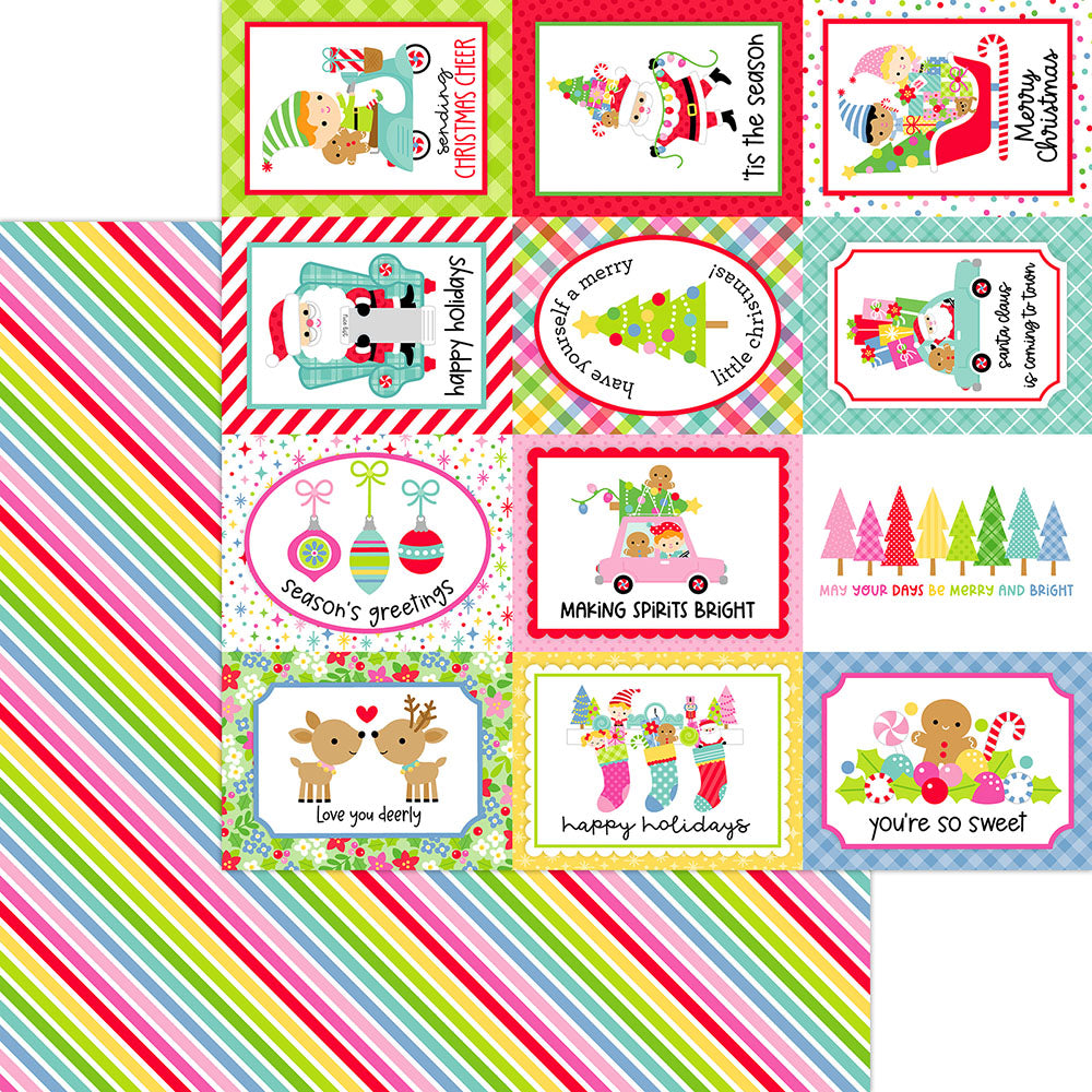 Doodlebug OH WHAT FUN 12”X12” Paper Pack 13pc