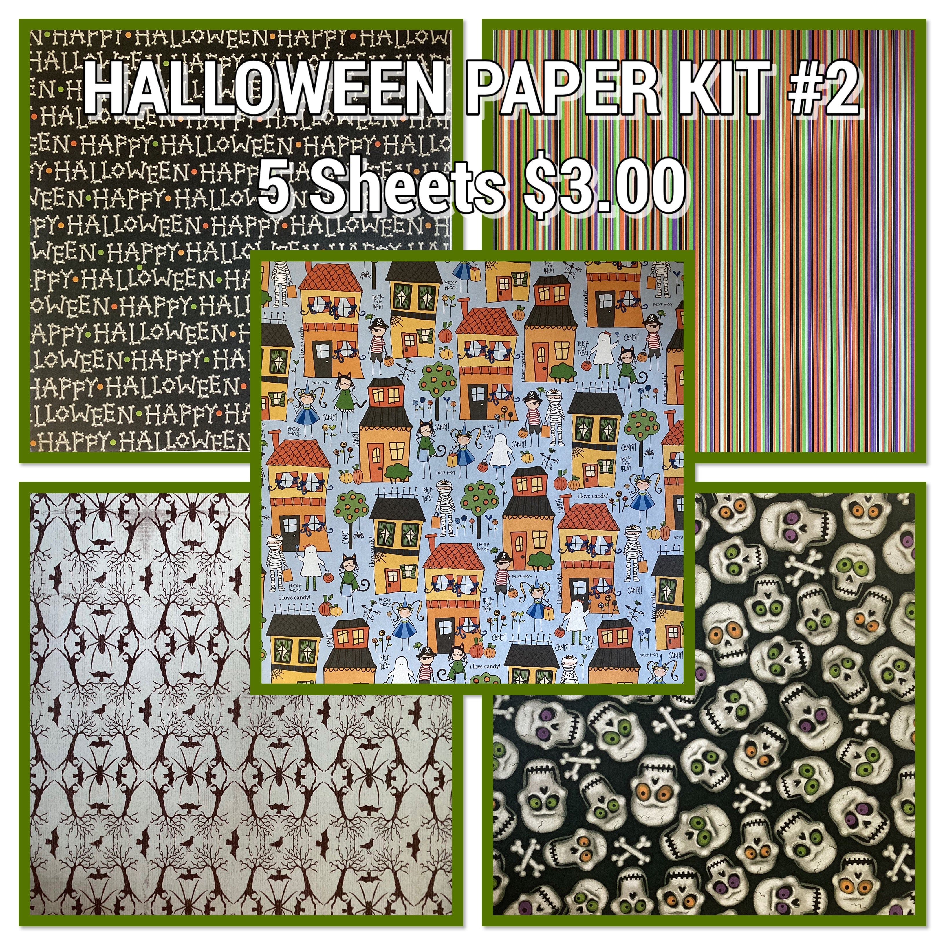 HALLOWEEN PAPER KIT