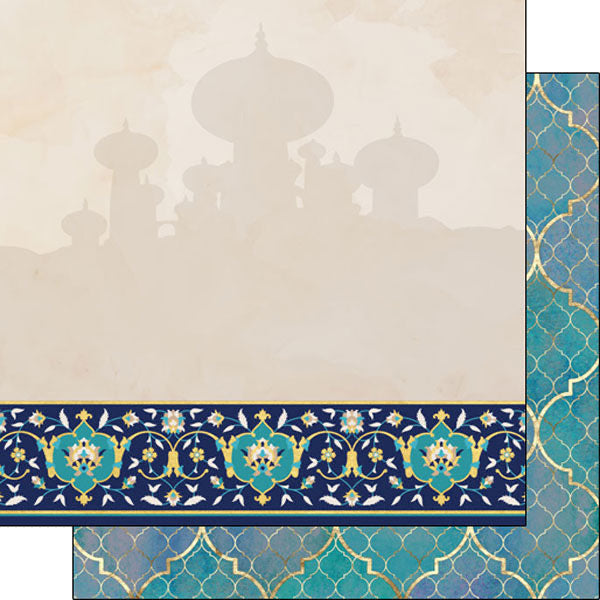 ARABIAN PRINCESS KIT 12”X12” Scrapbook Kit Jasmine Disney Aladdin 3pc